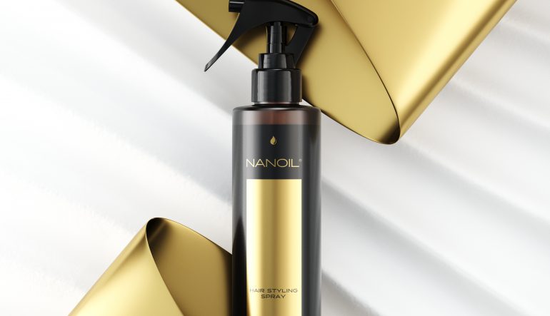 nanoil hair styling spray