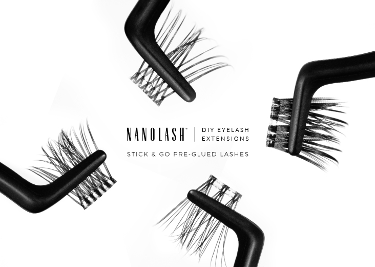 nanolash extension ciglia pre incollate