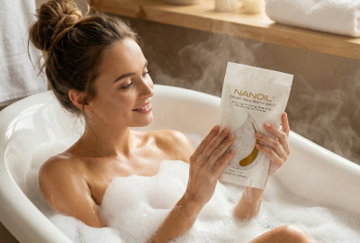 come si usano i sali da bagno nanoil